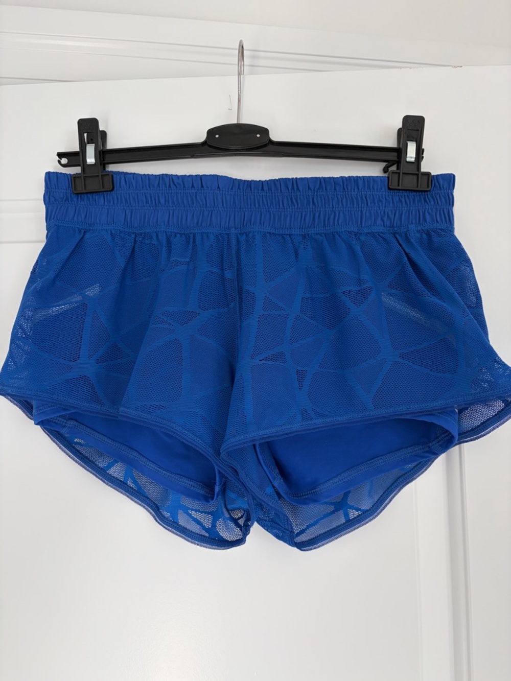 Women's Lululemon Blue Running Shorts